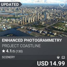 Enhanced Photogrammetry by Project Coastline. USD 14.99