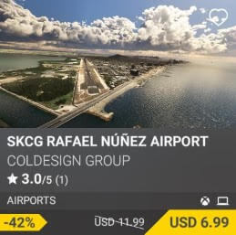 SKCG Rafael Núñez Airport by COLDESIGN GROUP. USD 11.99 (on sale for 6.99)