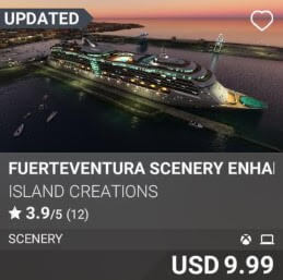 Fuerteventura Scenery Enhancement by Island Creations. USD 9.99