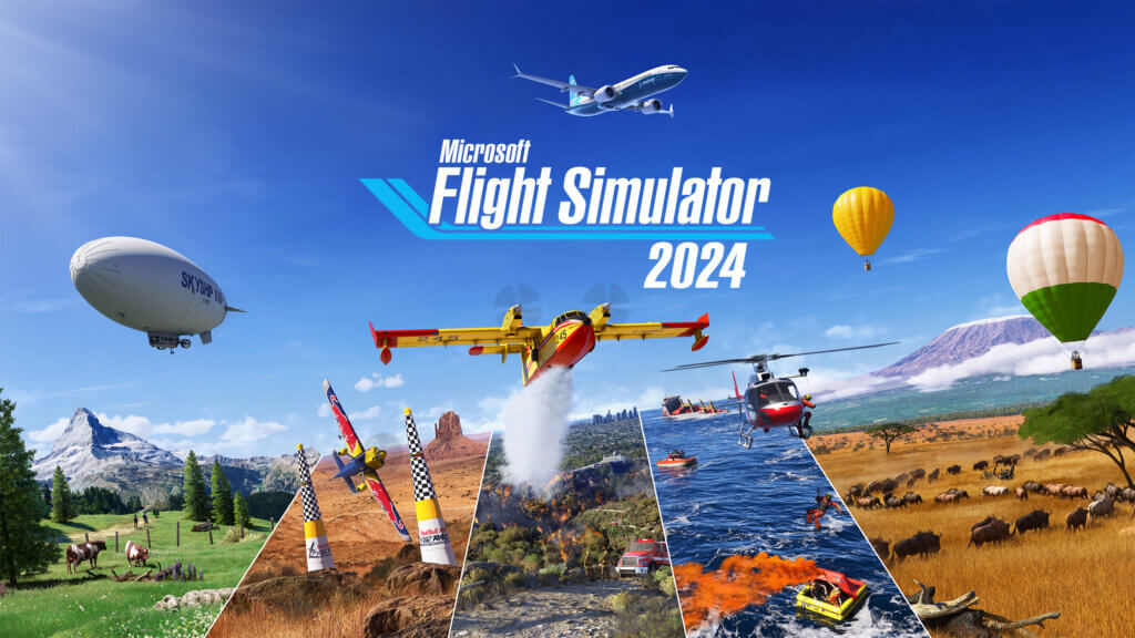 Microsoft Flight Simulator 2024 banner image.