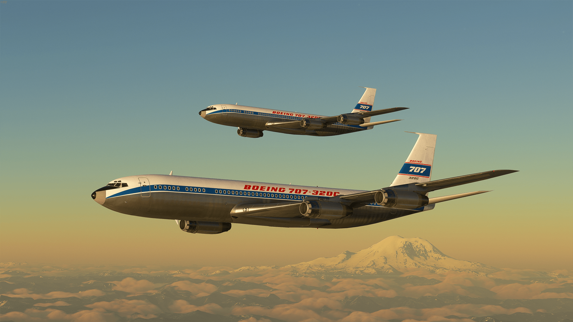 Microsoft Flight Simulator Releases Famous Flyer 10: The Boeing 707-320C