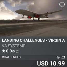 Landing Challenges - Virgin America - Vol 2 by VA SYSTEMS. USD 10.99