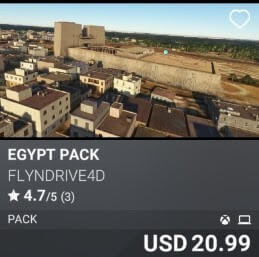 Egypt Pack Flyndrive4D USD 20.99