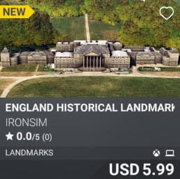 England Historical Landmark Ironsim USD 5.99