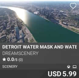 Detroit Water Mask and Water Fix by DreamScenery. USD 5.99