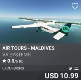 Air Tours Maldives VA Systems USD 10.99