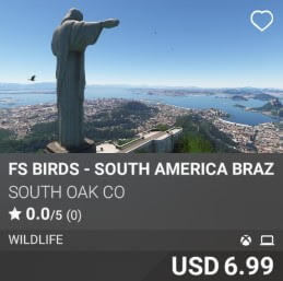 FS Birds - South America Brazil South Oak Co USD 6.99