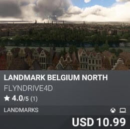 Landmark Belgium North Flyndrive4D USD 10.99