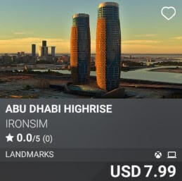 Abu Dhabi Highrise Ironsim USD 7.99