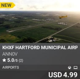 KHXF Hartford Municipal Airport by ANN0V. USD 4.99