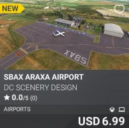 SBAX Araxa Airport by DC Scenery Design. USD 6.99