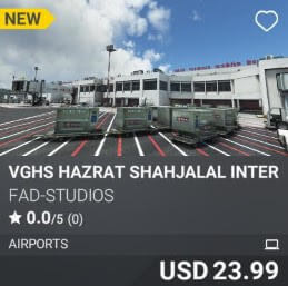 VGHS Hazrat Shahjalal International Airport by FAD-STUDIOS. USD 23.99