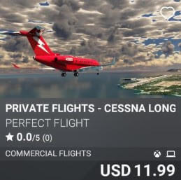 Private Flights Cessna Long Perfect Flight USD 11.99