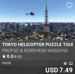 Tokyo Helicopter Puzzle Tour Profsc and Nordheim Missions USD 7.49