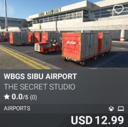 WBGS Sibu Airport The Secret Studio USD 12.99