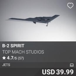 B-2 Spirit by Top Mach Studios. USD 39.99