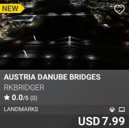 Austria Danube Birdges RKBridger USD 7.99