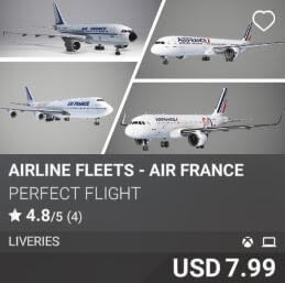 Airline Fleets - Air France by Perfect Flight. USD 7.99