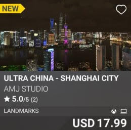 Ultra China Shanghai City USD 17.99