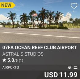 07FA Ocean Reef Club Airport Astrals Studios USD 11.99