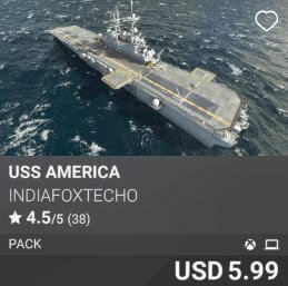 USS America by IndiaFoxtEcho. USD 5.99