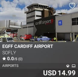 EGFF Cardiff Airport USD 14.99