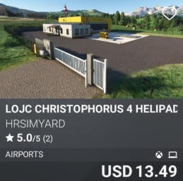 LOJC Christophorus 4 Helipad by HRSIMYARD. USD 13.49