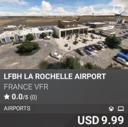 LFBH LA Rochelle Airport France VFR USD 9.99