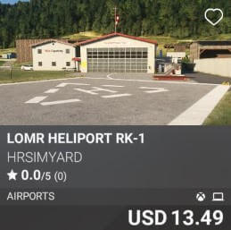 LOMR Heliport RK-1 HRSimyard USD 13.49