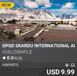 OPSD Skardu International Vuelosimple USD 9.99