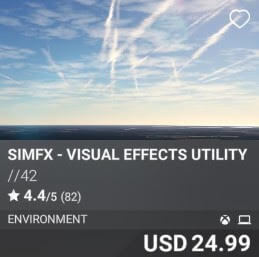 SimFX - Visual Effects Utility by //42. USD 24.99