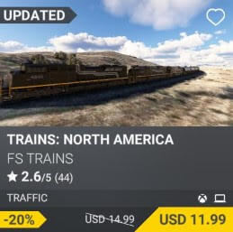 Trains: North America by FS Trains. USD 14.99