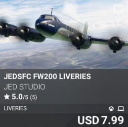 JEDSFC FW200 Liveries Jed Studio USD 7.99