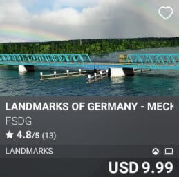 Landmarks of Germany - Mecklenburg-Vorpommern by FSDG. USD 9.99