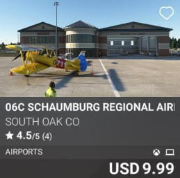 06C Schaumburg Regional Airport by South Oak Co. USD 9.99