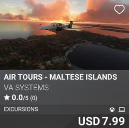 Air Tours - Maltese Islands by VA SYSTEMS. USD 7.99