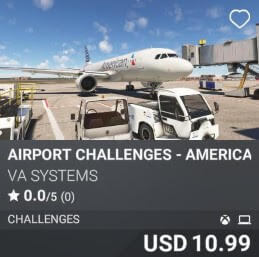 Airport Challenges - American Airlines - Vol 6 by VA SYSTEMS. USD 10.99