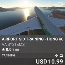 Airport SID Training - Hong Kong (VHHH) by VA SYSTEMS. USD 10.99