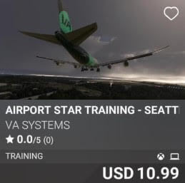 Airport STAR Training - Seattle Tacoma (KSEA) by VA SYSTEMS. USD 10.99