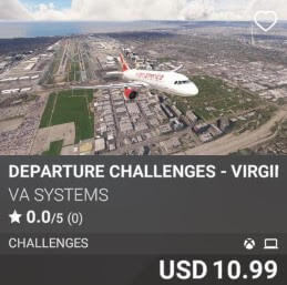 Departure Challenges - Virgin America - Vol 1 by VA SYSTEMS. USD 10.99