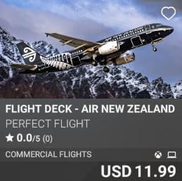 Flight Deck - Air New Zealand by Perfect Flight. USD 11.99