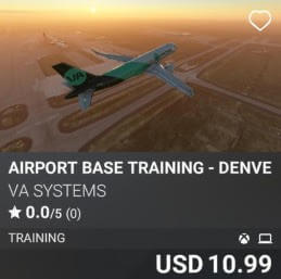 Airport Base Training - Denver (KDEN) by VA SYSTEMS. USD 10.99