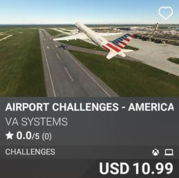 Airport Challenges - American Airlines - Vol 8 by VA SYSTEMS. USD 10.99