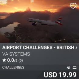 Airport Challenges - British Airways - Vol 8 by VA SYSTEMS. USD 19.99