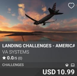 Landing Challenges - American Airlines - Vol 9 by VA SYSTEMS. USD 10.99