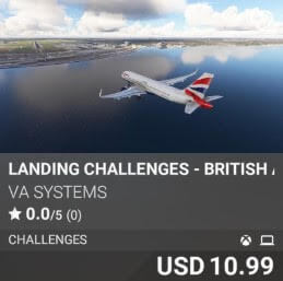 Landing Challenges - British Airways - Vol 9 by VA SYSTEMS. USD 10.99