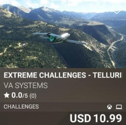 Extreme Challenges - Telluride Regional (KTEX) by VA SYSTEMS. USD 10.99