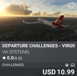 Departure Challenges - Virgin America - Vol 3 by VA SYSTEMS. USD 10.99