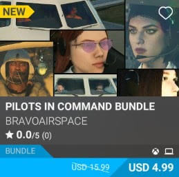 PILOTS IN COMMAND BUNDLE by BravoAirspace. USD 4.99