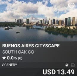 Buenos Aires Cityscape by South Oak Co. USD 13.49